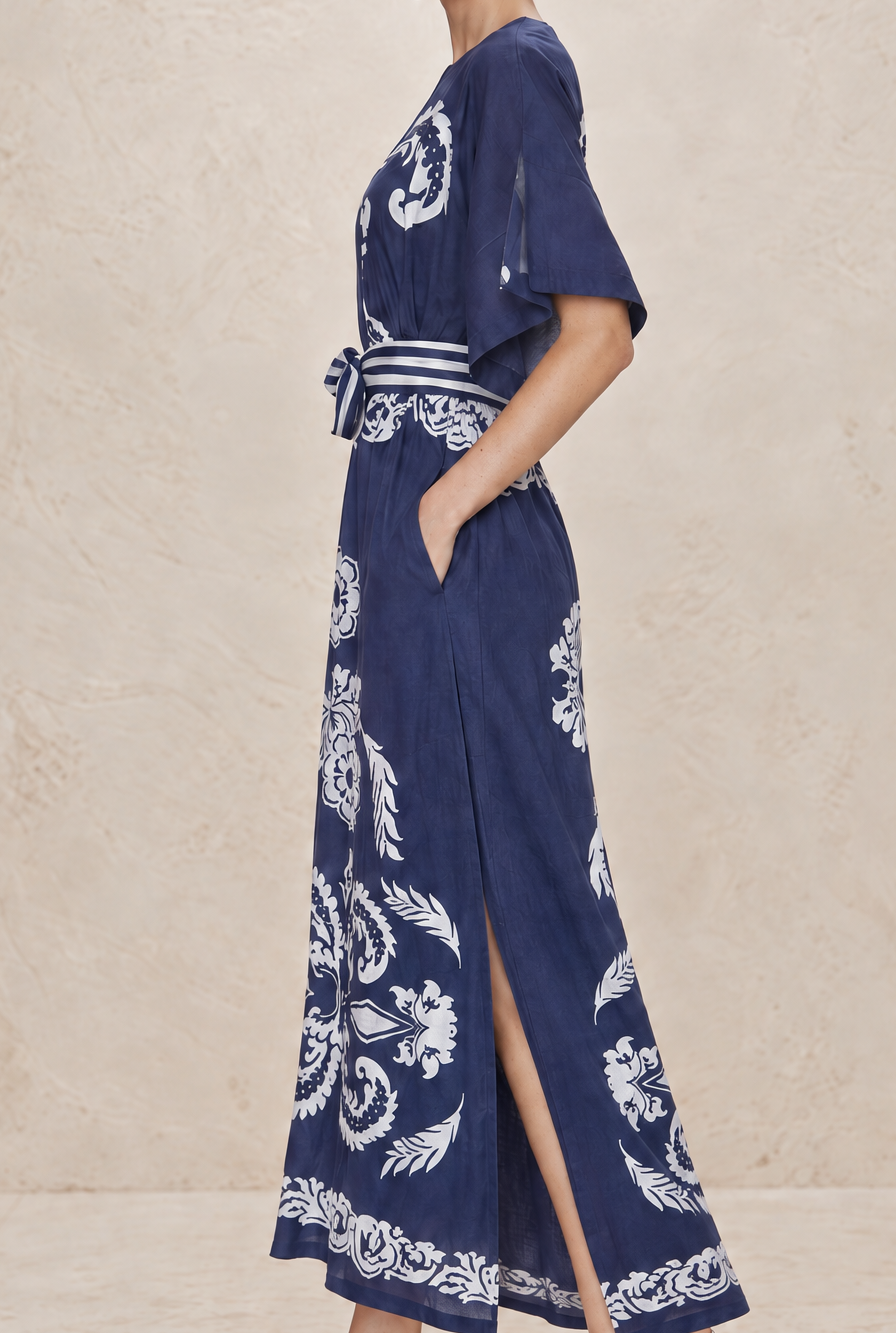 NORMAN JEWEL COTTON MAXI