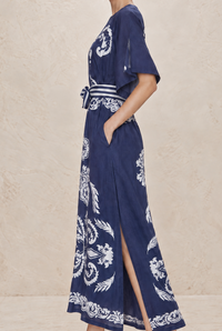 NORMAN JEWEL COTTON MAXI