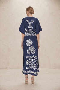 NORMAN JEWEL COTTON MAXI