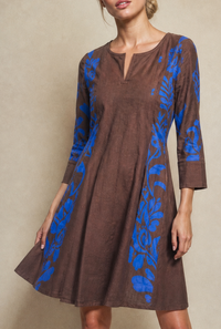 NIRVANA FRANCINE COTTON MIDI