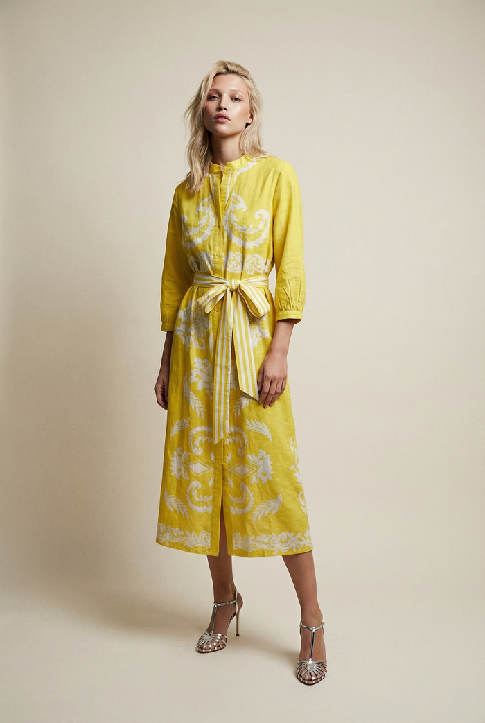 SAMPLE 1393 CIRQUE COTTON  MAXI