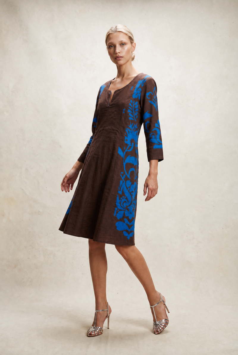 NIRVANA FRANCINE COTTON MIDI