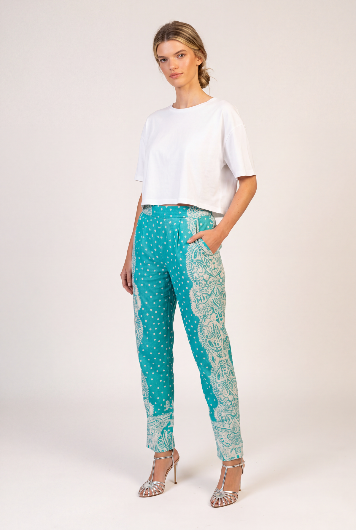SAMPLE 40 COTTON TROUSERS XXS