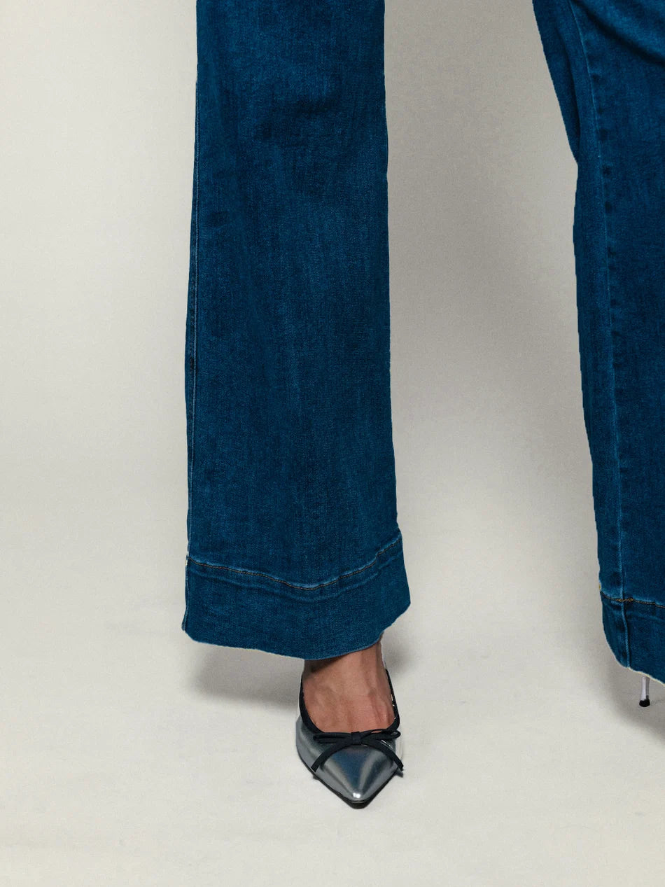 HELENA MODE BLUE DENIM JEANS BY ATTE. THE LABEL