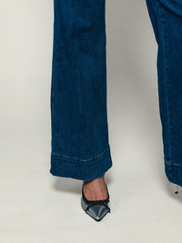 HELENA MODE BLUE DENIM JEANS BY ATTE. THE LABEL