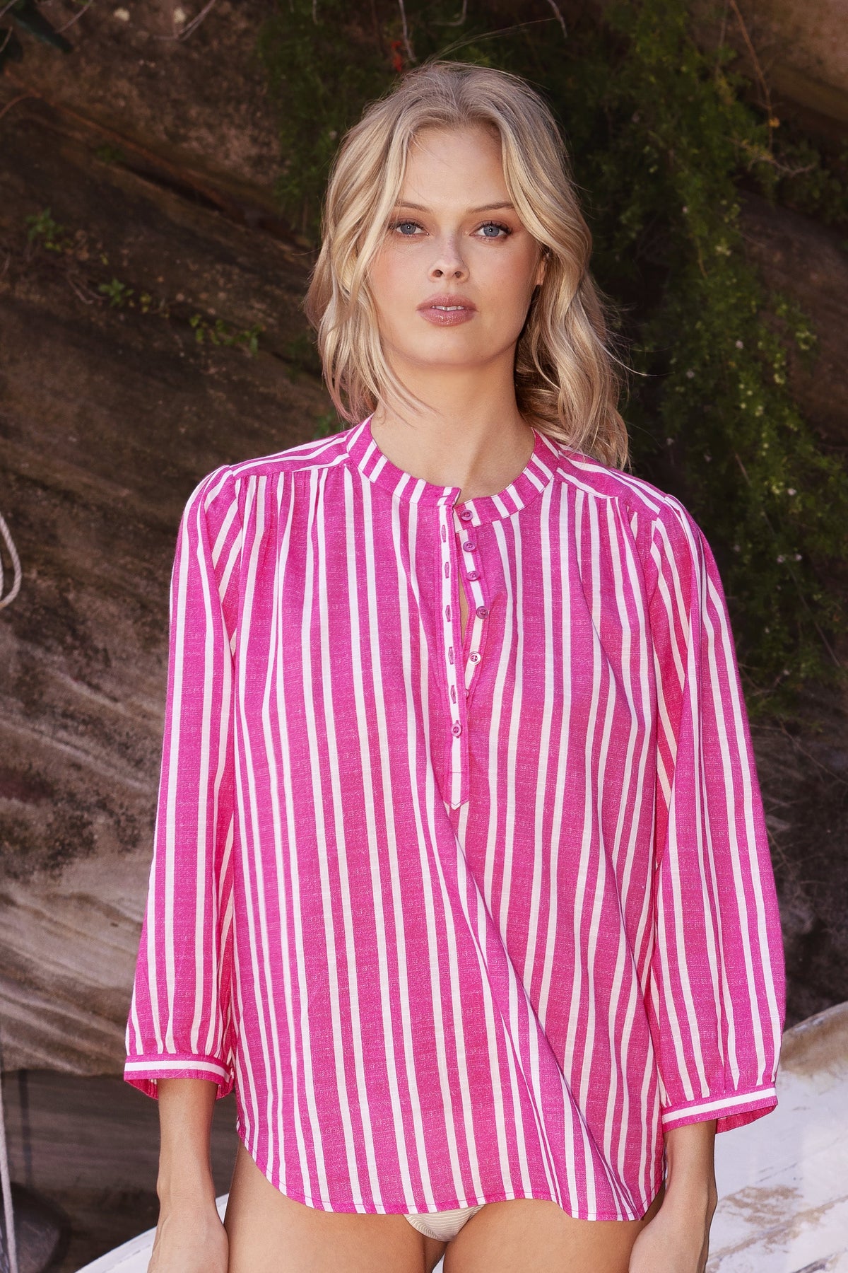 SAMPLE 1216 JANE LINEN SHIRT