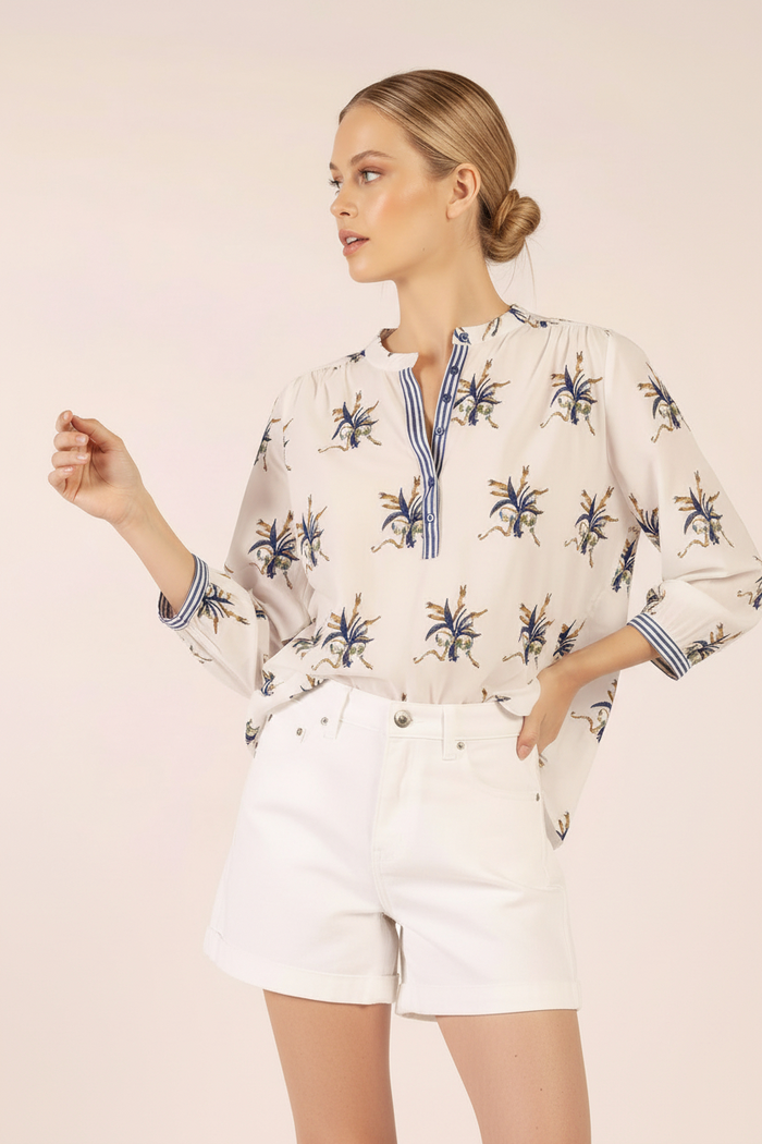 JANE SPRAY COTTON SHIRT