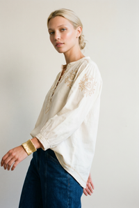 JANE DENIM ECRU SHIRT