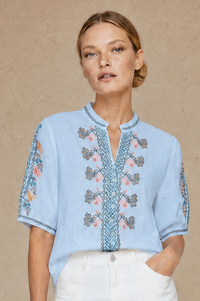 KING COTTON DAKOTA SHIRT DAK-BLUE