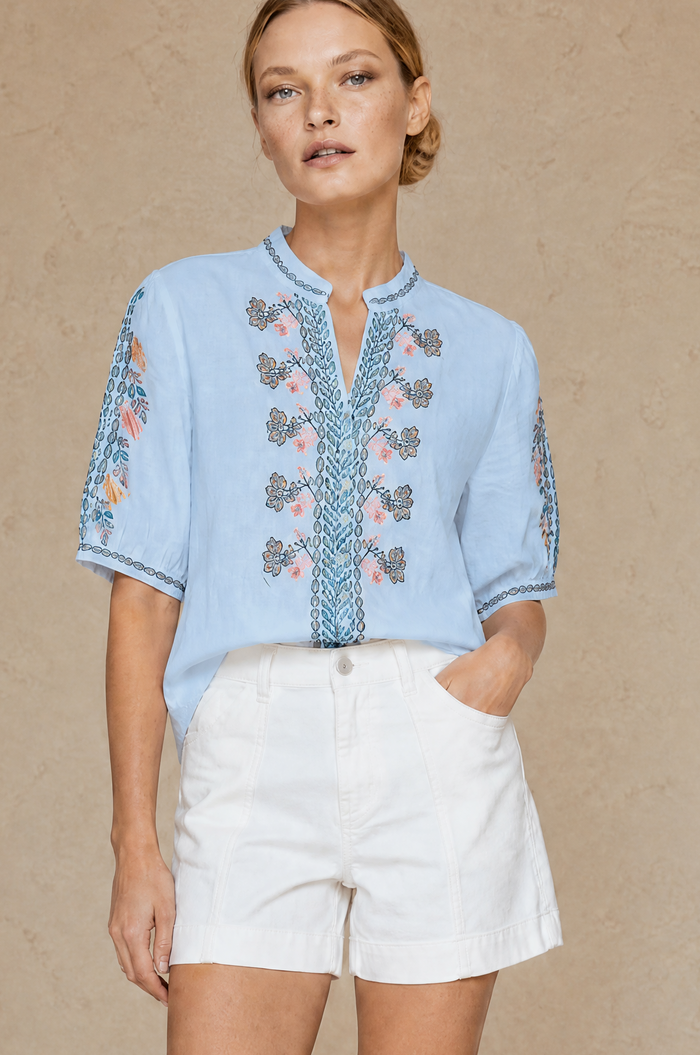 KING COTTON DAKOTA SHIRT DAK-BLUE