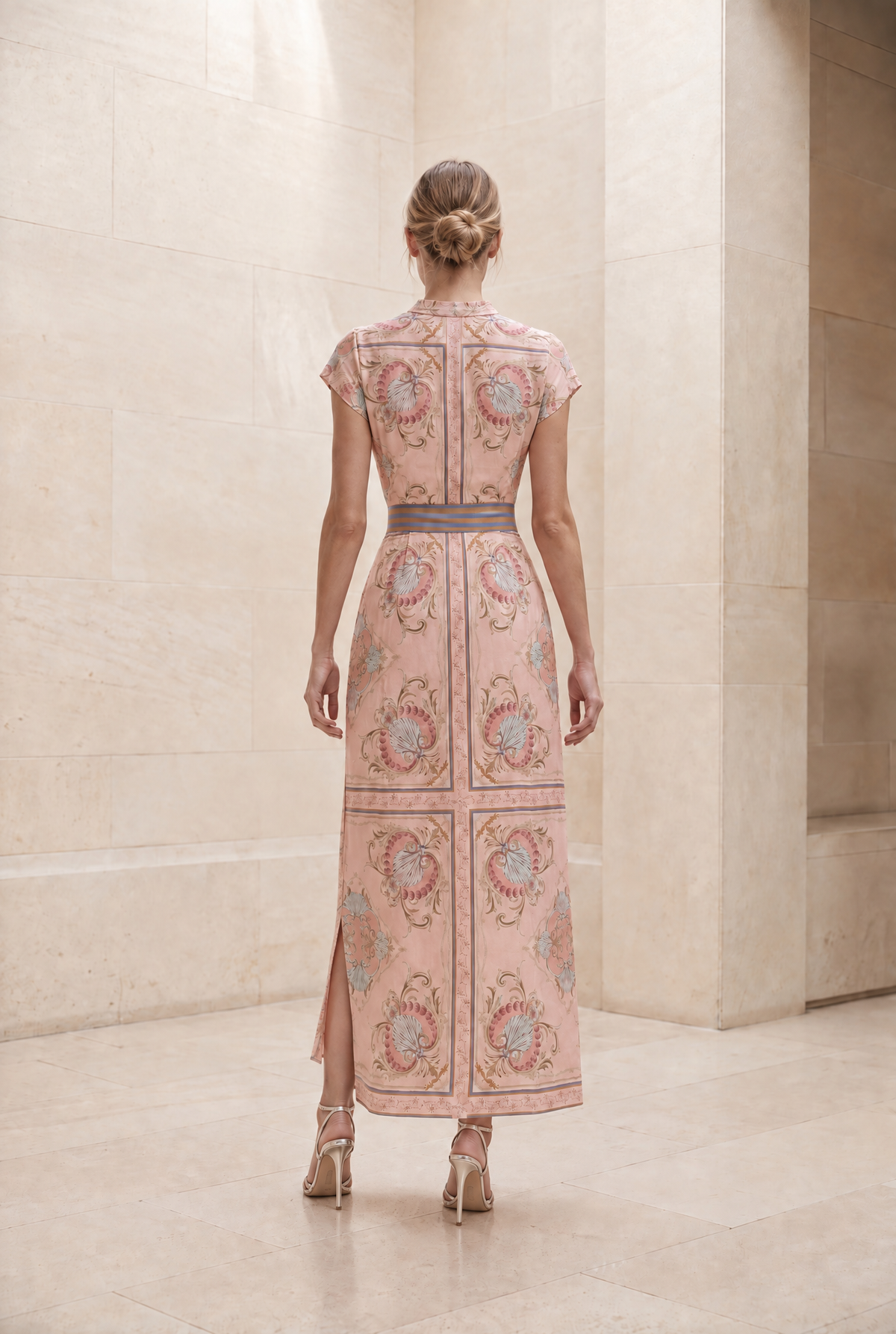 KATE CAP MAXI NEPTUNE PINK DRESS