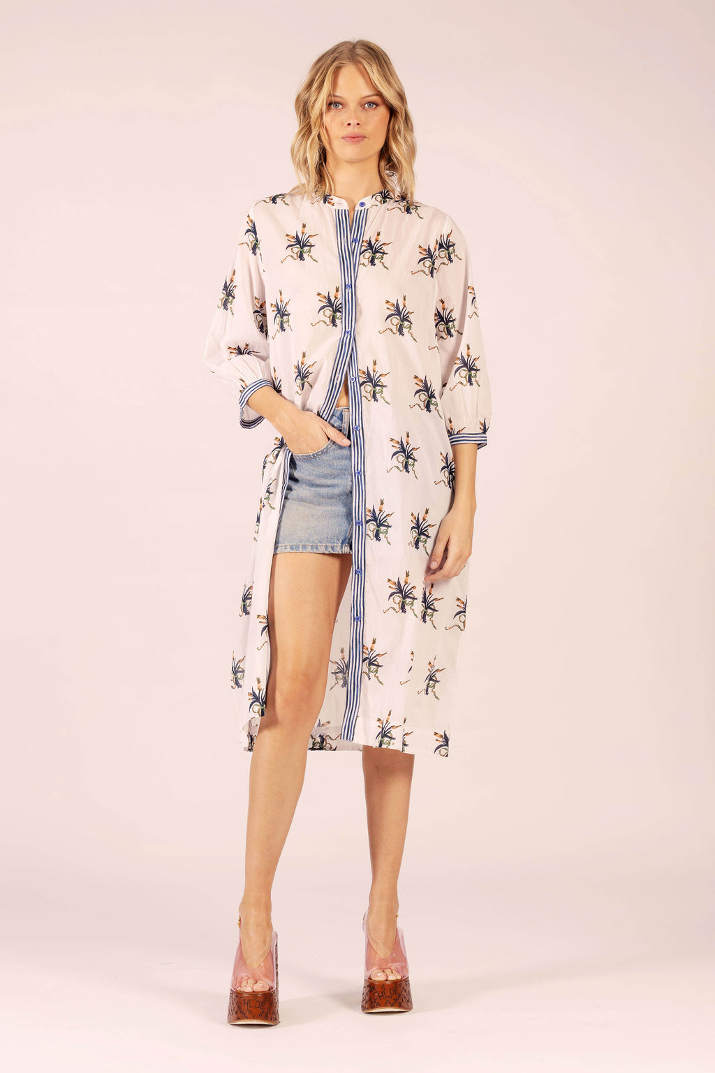 CIRQUE SPRAY MIDI DRESS