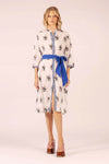 CIRQUE SPRAY MIDI DRESS