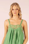 LIDO LINEN AND LACE TOP (MORE COLOURS)
