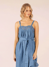 LIDO LINEN AND LACE MINI DRESS (MORE COLOURS)