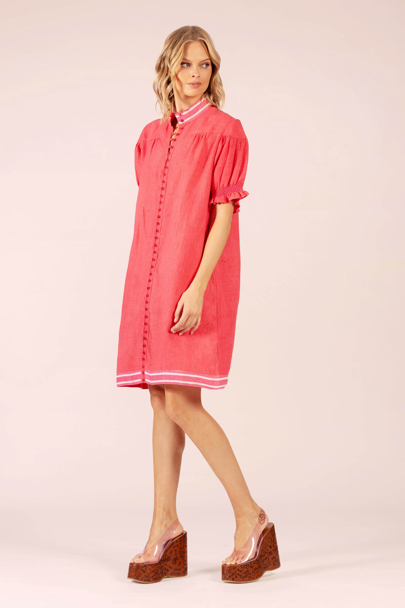 JULY LINEN MIDI