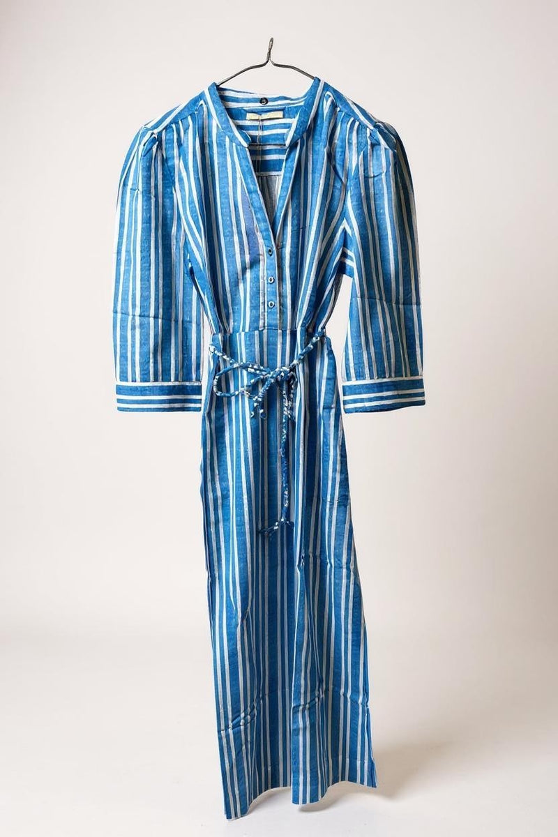 MARY COTTON STRIPE MAXI