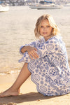 MOROCCO COTTON SCALLOP LACE MIDI