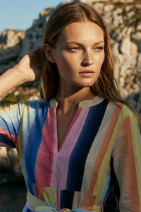 MOROCCO PABLO STRIPE COTTON MINI