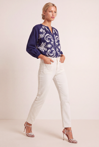 NAOMI BURATTA DENIM JEANS BY ATTE. THE LABEL