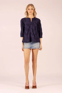 SCARLETT COTTON ORIENT SHIRT