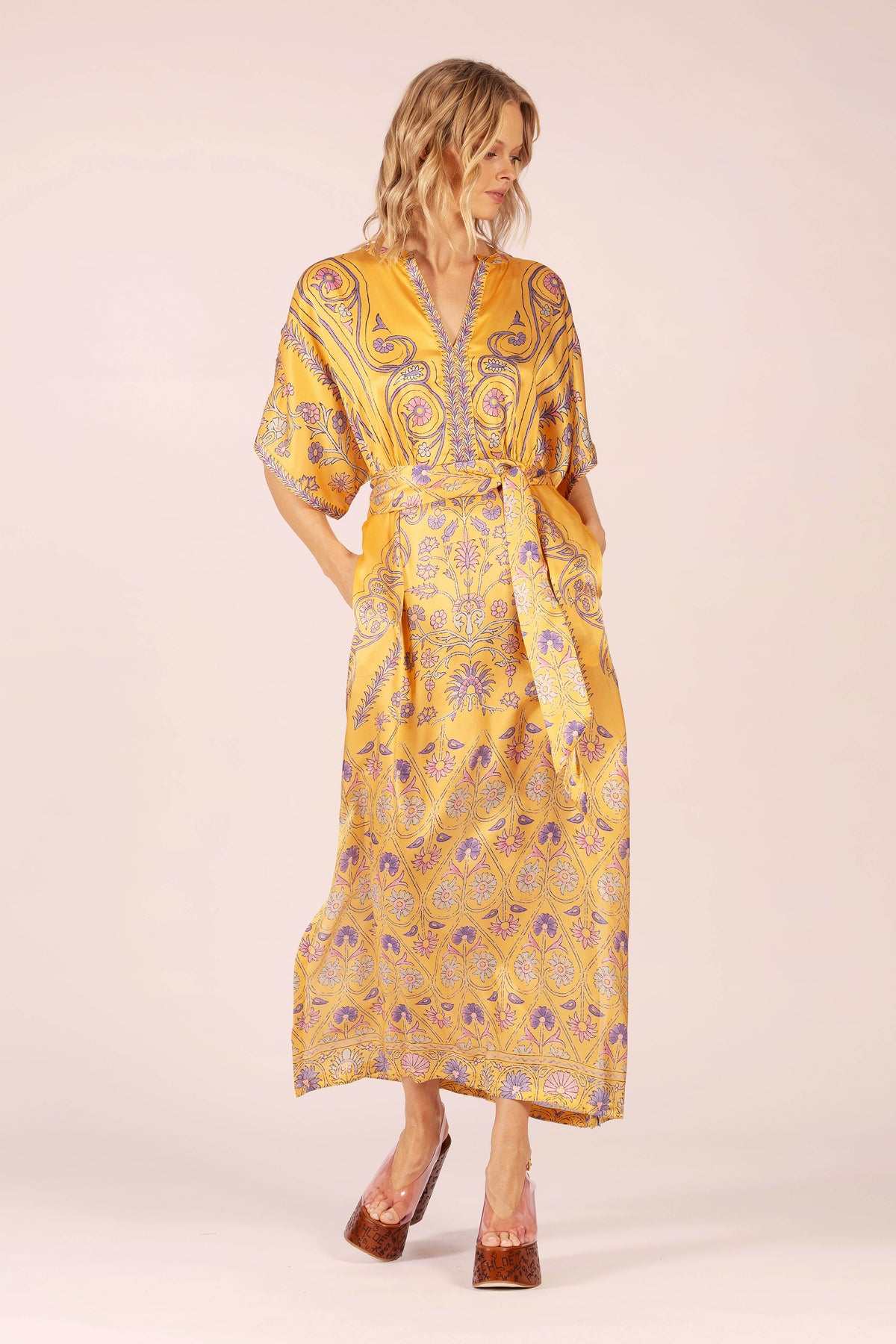 NORMAN SILK MAXI (MORE COLOURS)