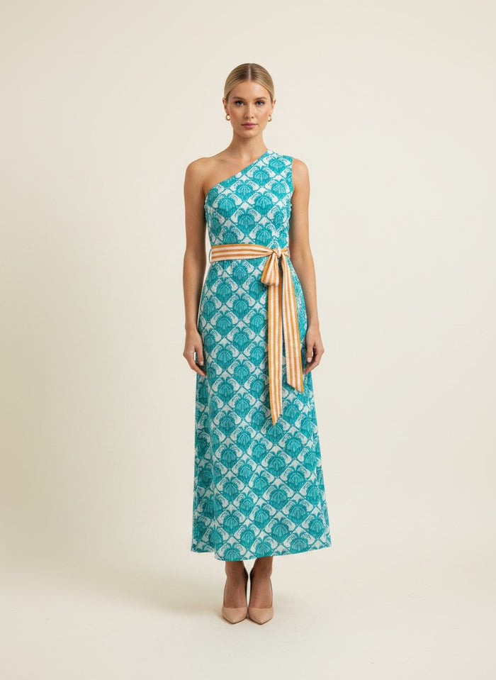 SAMPLE 1404 One Shoulder Maxi