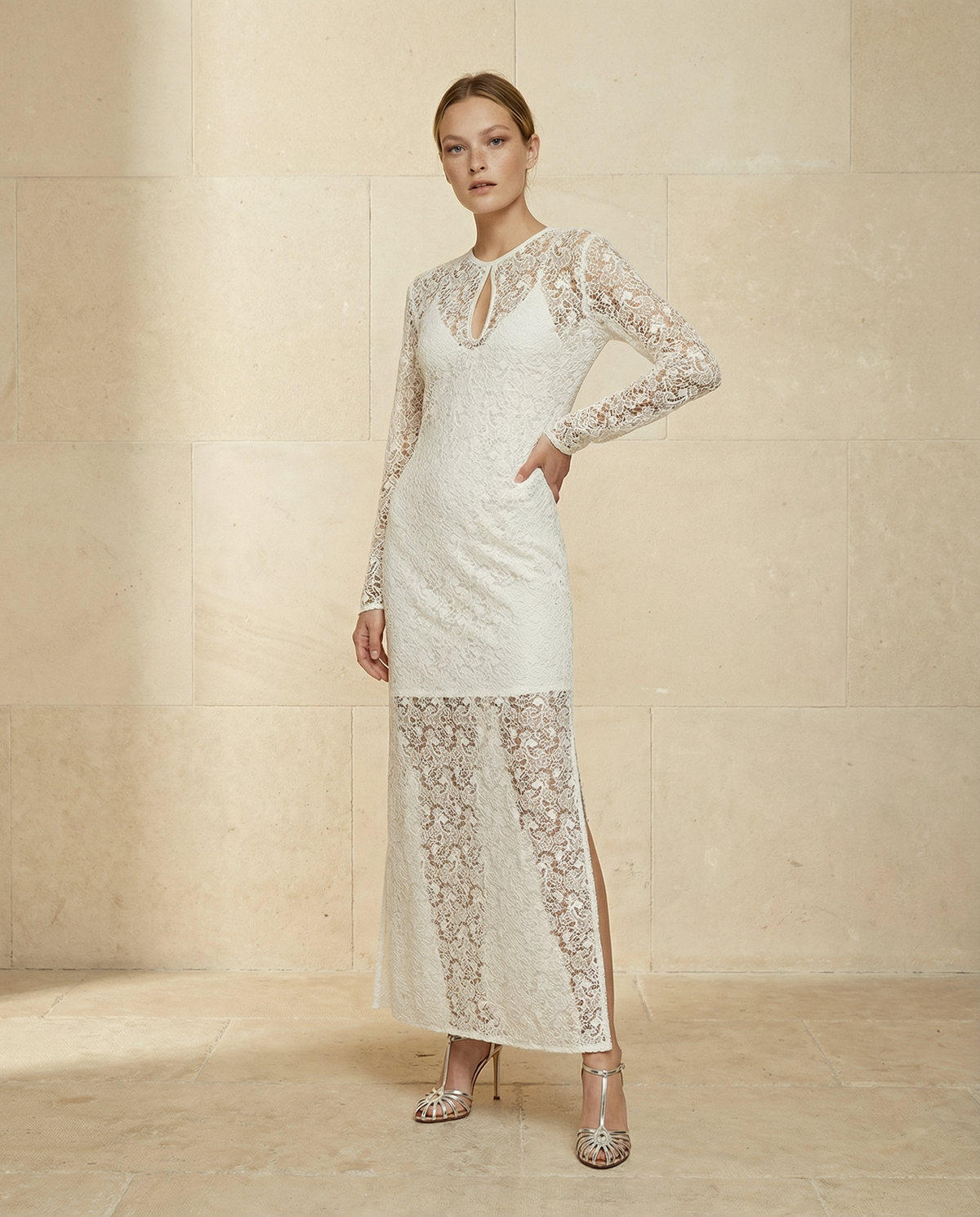 SIXTY LACE MAXI