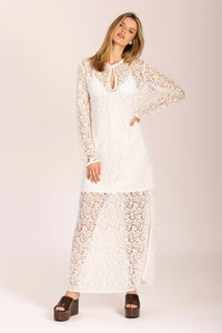 SIXTY LACE MAXI