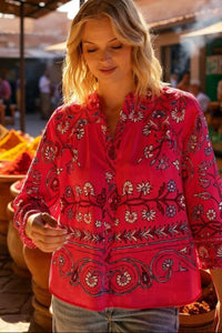 TEXAS HINDI COTTON SHIRT