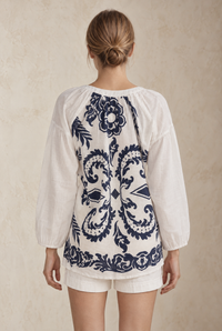 TWENTY COTTON JEWEL SHIRT