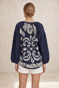 TWENTY COTTON JEWEL SHIRT