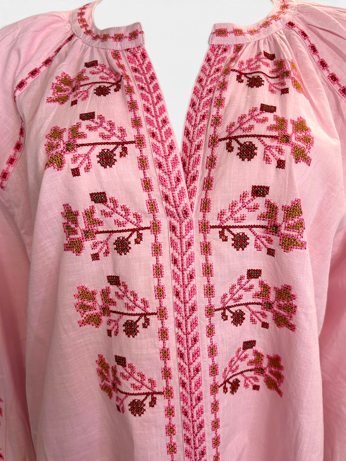 TWENTY COTTON DAKOTA PINK SHIRT
