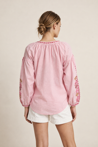 TWENTY COTTON DAKOTA PINK SHIRT