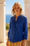 TWENTY WREATH NAVY COTTON SHIRT