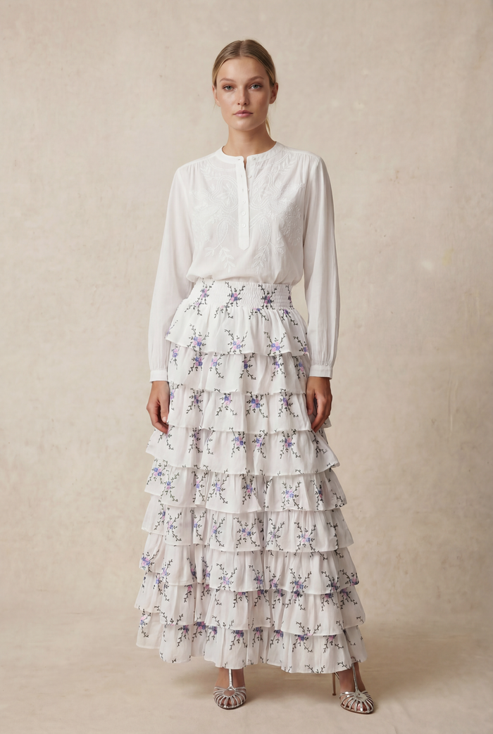 VALENTINA DAISY CHAIN SKIRT