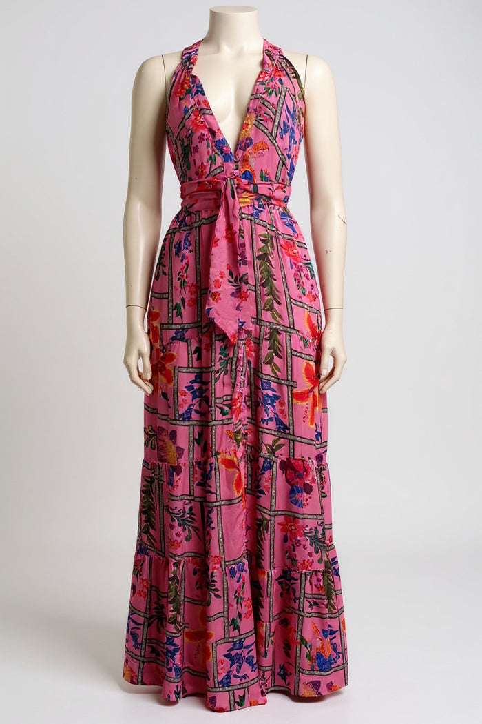 SAMPLE 1291 JEWEL SILK MAXI