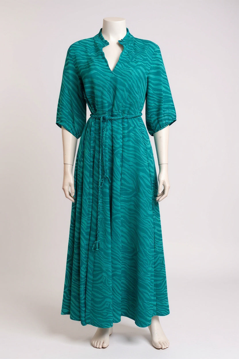 SAMPLE 1288 GEORGIA SILK CREPE MAXI