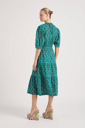 AUSTEN SEAL EMERALD MIDI