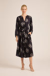 DAISY BOO FALL SILKY WREATH MIDI
