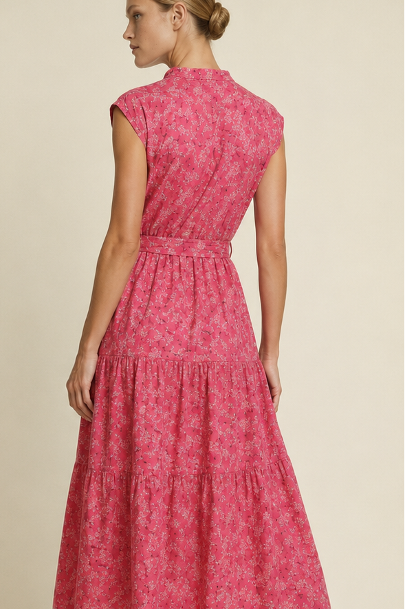 DAISY BOO MIDI MARTINI HOT PINK