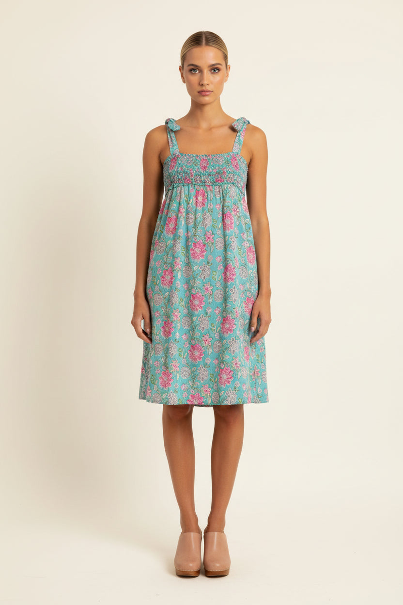 SAMPLE 1307 COTTON FLORAL MIDI