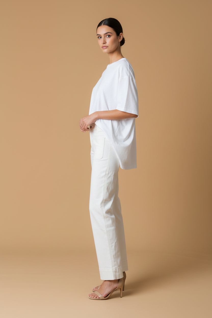 Helena Champagne Denim Jeans by Atte. The Label