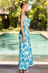 FLEUR SILK CHINA BLUE DRESS *PRE - ORDER