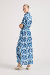 JULY COTTON NAVY MAXI