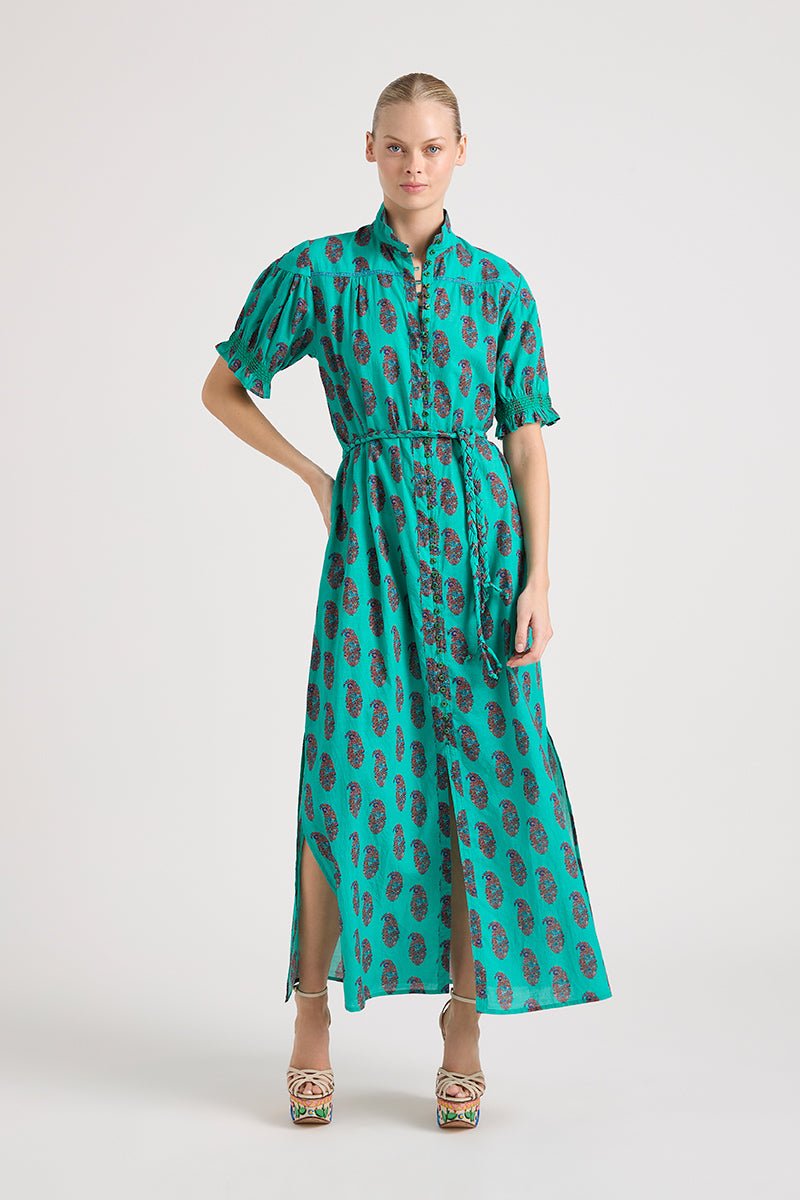 JULY COTTON SEAL EMERALD MAXI