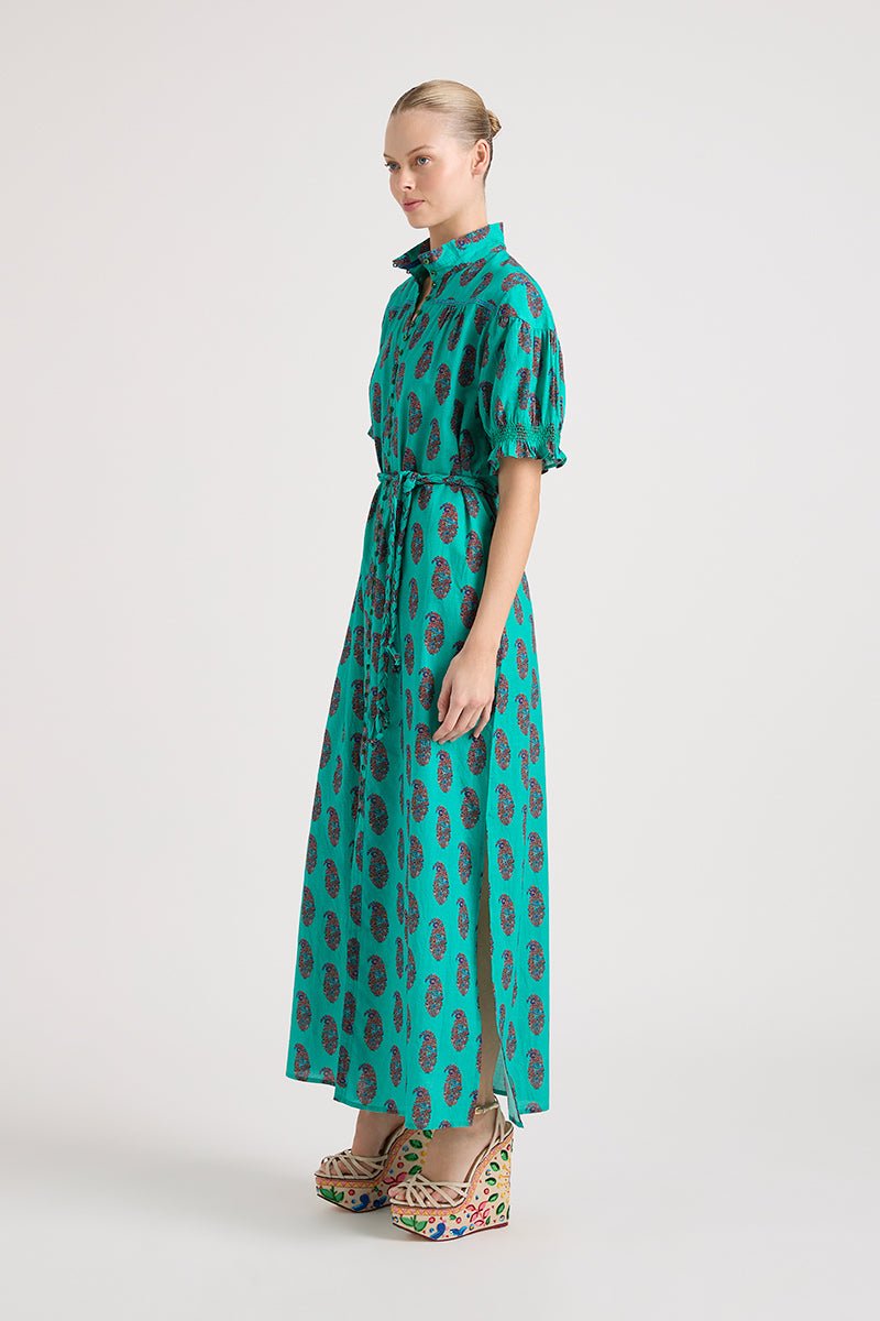 JULY COTTON SEAL EMERALD MAXI