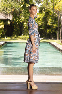 MARILYN BUTTON DRESS