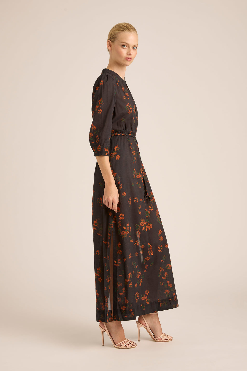 MARY HARPER SMOKE COTTON DRESS