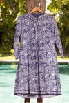 SCARLETT SILK CHINA BLUE MIDI *PRE-ORDER